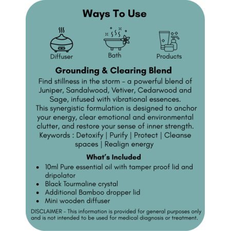 ground-back-label-pure-oil-blend-nymea-aromatics-serenity-plus-bathurst