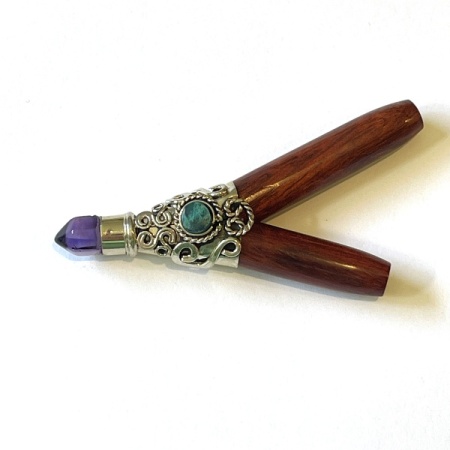 kuripe-ayahuasca-amethyst-silver-chrysocolla-front