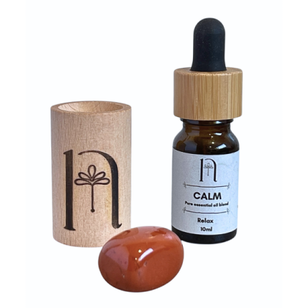 nymea_aromatics_pure_oils_with_bamboo_dropper_cap_10ml_calm_with_red_jasper_crystal